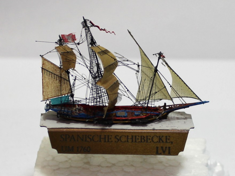 Spanische "Schebecke" (1 St.) E um 1760 Heinrich H 63 LVI